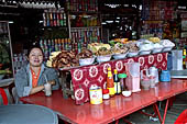 Street market in Battambang 